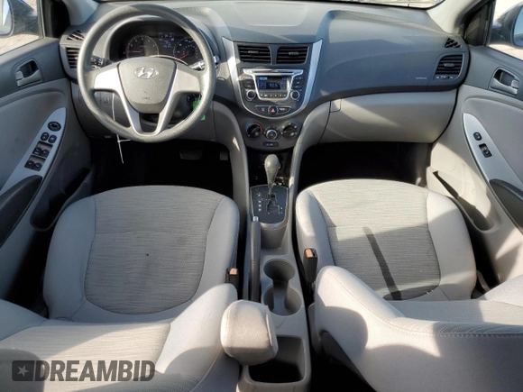 2015 Hyundai Accent GLS with VIN KMHCT4AE2FU915158, listed as a Copart auction lot 50347375 with 120,167 mi miles and Salvage Title. Bid and sale history available at carsss.com. Image 8.