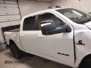 2023 Ram 2500 Big Horn with VIN 3C6UR5DL9PG517240, listed as a IAAI auction lot 41530171 with 22,182 mi miles. Bid and sale history available at carsss.com. Image 14.