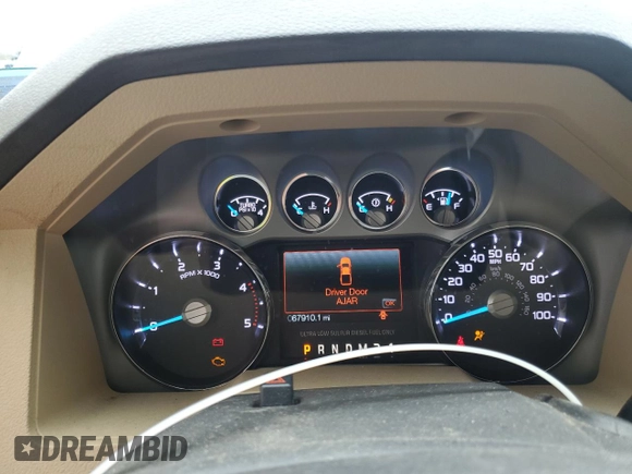 2016 Ford F-350 Platinum with VIN 1FT8W3BT6GEC40130, listed as a Copart auction lot 53817475 with 67,910 mi miles and Salvage Title. Bid and sale history available at DreamBid. Image 9.