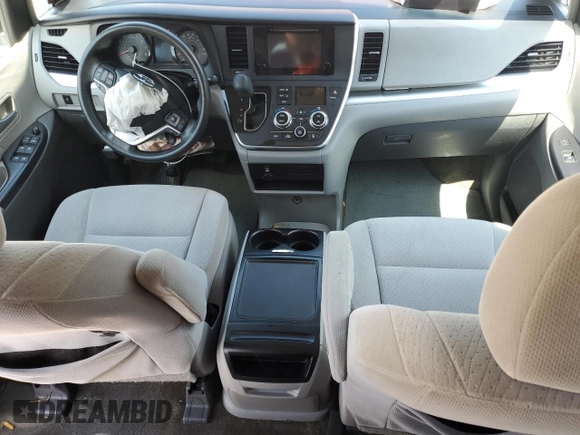 2015 Toyota Sienna LE AAS with VIN 5TDKK3DC3FS607895, listed as a Copart auction lot 54970035 with 145,956 mi miles and Salvage title. Bid and sale history available at DreamBid. Image 8.