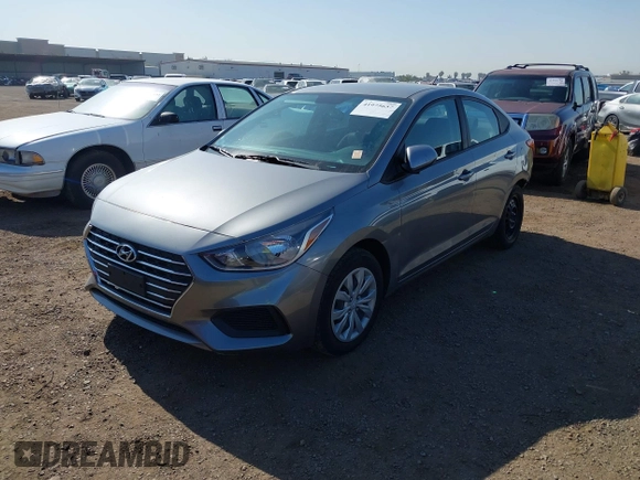 2022 Hyundai Accent SE with VIN 3KPC24A6XNE164078, listed as a IAAI auction lot 41975657 with 36,977 mi miles and . Bid and sale history available at carsss.com. Image 17.