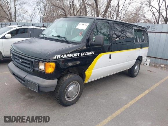 2006 Ford Econoline Passenger XL с VIN 1FBNE31L46HA43207, выставлен на аукционе IAAI как лот 41798703 с пробегом 91 352 миль миль и . История ставок и продаж доступна на DreamBid. Изображение 2.