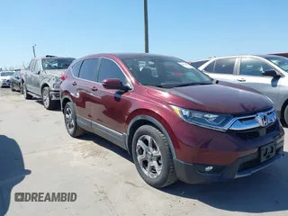 2018 Honda CR-V EX with VIN 7FARW1H59JE047451, listed as a IAAI auction lot 42031919 with 52,635 mi miles. Bid and sale history available at carsss.com. Image 13.
