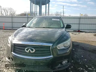 2013 Infiniti JX35 with VIN 5N1AL0MM3DC300835, listed as a Copart auction lot 50700755 with 173,616 mi miles and Salvage Title. Bid and sale history available at DreamBid. Image 12.