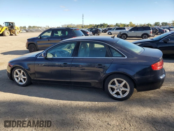 2009 Audi A4 z VIN WAULF58K59N024807, wystawiony jako Copart lot #75260784 z przebiegiem Nie podano mil oraz Czysty tytuł • Clean title. Historia ofert i sprzedaży dostępna na DreamBid. Obrazek 2.