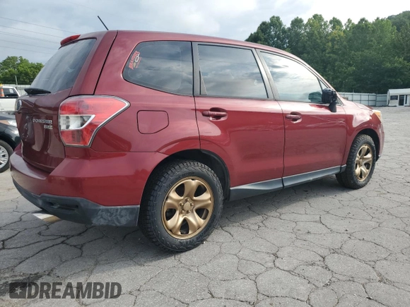 2015 Subaru Forester 2.5i with VIN JF2SJAAC9FG457637, listed as a Copart auction lot 65391935 with 157,358 mi miles and Clean title. Bid and sale history available at DreamBid. Image 3.