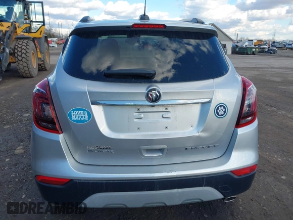 2017 Buick Encore Essence with VIN KL4CJCSB5HB143630, listed as a IAAI auction lot 41699092 with 73,557 mi miles and . Bid and sale history available at carsss.com. Image 17.