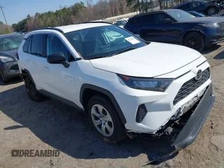 2020 Toyota RAV4 LE with VIN 2T3H1RFV7LW067783, listed as a IAAI auction lot 41784640 with 54,312 mi miles. Bid and sale history available at carsss.com. Image 1.