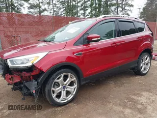 2017 Ford Escape Titanium with VIN 1FMCU0J94HUB01914, listed as a IAAI auction lot 41509707 with 55,827 mi miles. Bid and sale history available at carsss.com. Image 22.