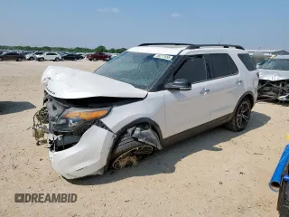 2013 Ford Explorer Sport z VIN 1FM5K8GTXDGB40435, wystawiony jako Copart lot #58211555 z przebiegiem Nie podano mil oraz Szkoda całkowita • Salvage title. Historia ofert i sprzedaży dostępna na DreamBid. Obrazek 1.