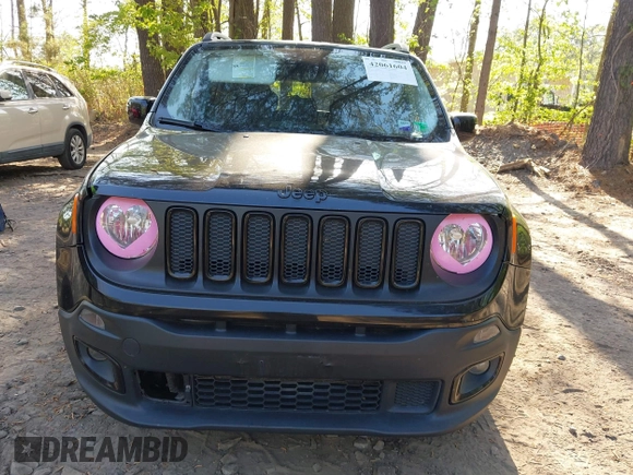 2017 Jeep Renegade Altitude with VIN ZACCJABBXHPG38552, listed as a IAAI auction lot 42061604 with 109,268 mi miles and . Bid and sale history available at DreamBid. Image 12.