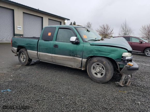 1999 Chevrolet Silverado 1500 LS with VIN 2GCEC19TXX1139101, listed as a Copart auction lot 48391105 with 0 mi miles and Salvage Title. Bid and sale history available at carsss.com. Image 4.