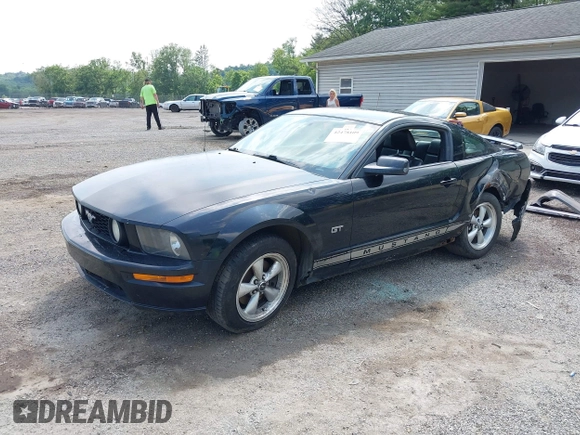 2007 Ford Mustang GT Deluxe with VIN 1ZVFT82H275230619, listed as a IAAI auction lot 42478109 with 129,201 mi miles and . Bid and sale history available at DreamBid. Image 22.