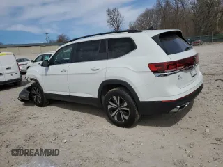 2024 Volkswagen Atlas SE with VIN 1V2LR2CAXRC548312, listed as a Copart auction lot 48427095 with 16,051 mi miles and Salvage title. Bid and sale history available at DreamBid. Image 2.