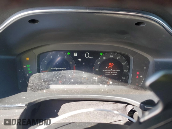 2025 Acura Integra w/A-Spec Package with VIN 19UDE4H32SA002498, listed as a Copart auction lot 45853415 with 22,493 mi miles and Salvage title. Bid and sale history available at DreamBid. Image 9.