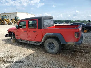 2023 Jeep Gladiator Sport z VIN 1C6HJTAG0PL556855, wystawiony jako Copart lot #57628425 z przebiegiem 18 141 mil mil oraz Szkoda całkowita • Salvage title. Historia ofert i sprzedaży dostępna na DreamBid. Obrazek 2.