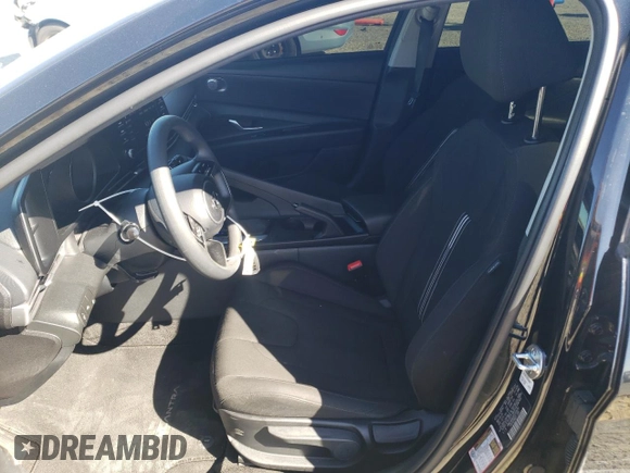 2023 Hyundai Elantra SEL with VIN KMHLM4AGXPU594261, listed as a Copart auction lot 46536065 with 30,633 mi miles and Salvage Title. Bid and sale history available at DreamBid. Image 7.
