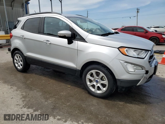 2021 Ford EcoSport SE with VIN MAJ3S2GE2MC449422, listed as a Copart auction lot 54005365 with 41,980 mi miles and Salvage Title. Bid and sale history available at DreamBid. Image 4.