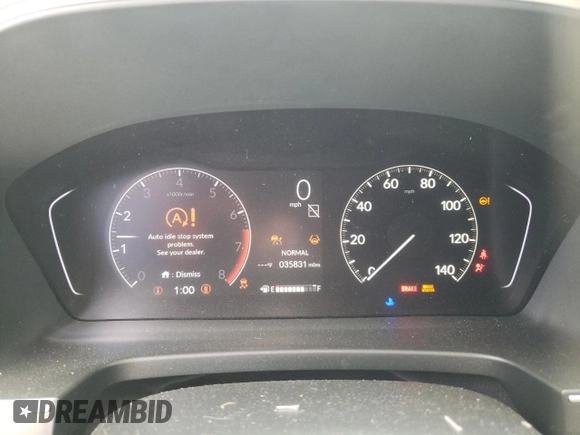2023 Honda Pilot Touring with VIN 5FNYG2H78PB006054, listed as a Copart auction lot 56039785 with 35,831 mi miles and Salvage title. Bid and sale history available at DreamBid. Image 9.