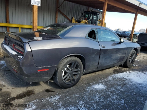 2019 Dodge Challenger SXT with VIN 2C3CDZGG2KH529364, listed as a Copart auction lot 45663245 with 0 mi miles and Non Repairable. Bid and sale history available at carsss.com. Image 3.
