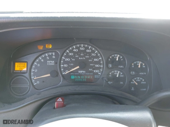2001 Chevrolet Tahoe LS with VIN 1GNEK13T51J260439, listed as a IAAI auction lot 41853918 with 209,630 mi miles. Bid and sale history available at carsss.com. Image 7.