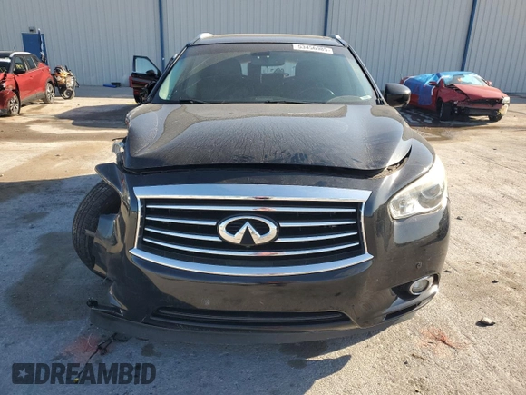 2015 Infiniti QX60 with VIN 5N1AL0MN8FC548333, listed as a Copart auction lot 55076595 with 131,308 mi miles and Salvage Title. Bid and sale history available at DreamBid. Image 5.