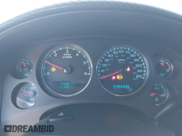 2007 Chevrolet Avalanche LTZ with VIN 3GNEC12J87G109246, listed as a IAAI auction lot 41989146 with 171,005 mi miles and . Bid and sale history available at DreamBid. Image 7.