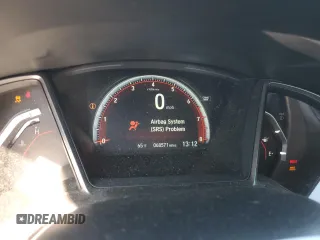 2017 Honda Civic Sedan Si with VIN 2HGFC1E55HH705459, listed as a Copart auction lot 46240865 with 68,571 mi miles and Salvage Title. Bid and sale history available at carsss.com. Image 9.