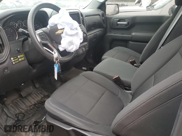2021 Chevrolet Silverado 1500 Work Truck with VIN 3GCNWAEH9MG275148, listed as a Copart auction lot 75474454 with 34,015 mi miles and Salvage Title. Bid and sale history available at carsss.com. Image 7.
