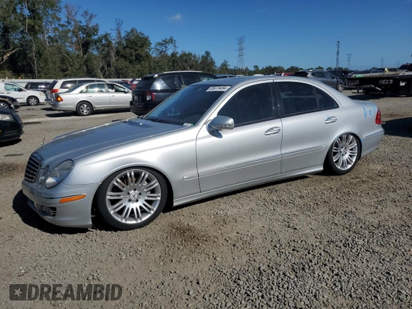 2007 Mercedes-Benz E 550 with VIN WDBUF72X07B093635, listed as a Copart auction lot 85078494 with Not Provided miles and Salvage Title. Bid and sale history available at DreamBid. Image 1.