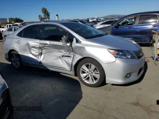 2010 Lexus HS 250h with VIN JTHBB1BA2A2033651, listed as a Copart auction lot 42182095 with 174,806 mi miles and Salvage Title. Bid and sale history available at DreamBid. Image 4.