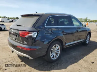 2017 Audi Q7 Premium Plus with VIN WA1LABF72HD053565, listed as a Copart auction lot 53044095 with 58,753 mi miles and Salvage Title. Bid and sale history available at DreamBid. Image 3.