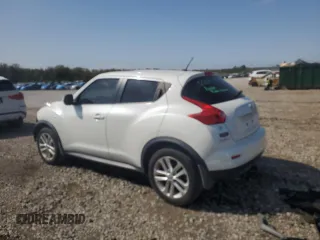 2013 Nissan Juke SV with VIN JN8AF5MVXDT218655, listed as a Copart auction lot 51017065 with 81,170 mi miles and Salvage Title. Bid and sale history available at carsss.com. Image 2.