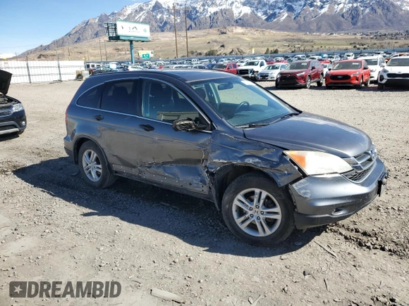 2011 Honda CR-V EX with VIN JHLRE4H50BC035996, listed as a Copart auction lot 50253765 with 173,398 mi miles and Salvage Title. Bid and sale history available at carsss.com. Image 4.