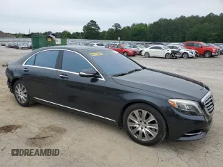 2015 Mercedes-Benz S 550 z VIN WDDUG8CB9FA097040, wystawiony jako Copart lot #55966445 z przebiegiem 117 941 mil mil oraz Szkoda całkowita • Salvage title. Historia ofert i sprzedaży dostępna na DreamBid. Obrazek 4.