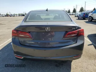 2015 Acura TLX Advance with VIN 19UUB2F79FA010350, listed as a Copart auction lot 52215895 with 82,414 mi miles and Salvage title. Bid and sale history available at DreamBid. Image 6.
