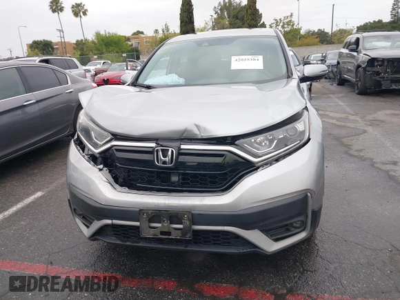 2020 Honda CR-V EX with VIN 7FARW1H52LE020448, listed as a IAAI auction lot 42025384 with 81,716 mi miles and . Bid and sale history available at carsss.com. Image 12.