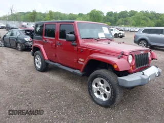 2013 Jeep Wrangler Unlimited Moab with VIN 1C4HJWEG7DL526672, listed as a IAAI auction lot 42221325 with 93,665 mi miles and . Bid and sale history available at DreamBid. Image 1.