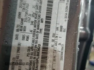 2023 Ford Bronco z VIN 1FMDE5AH9PLB83620, wystawiony jako Copart lot #60644035 z przebiegiem 6 700 mil mil oraz Szkoda całkowita • Salvage title. Historia ofert i sprzedaży dostępna na DreamBid. Obrazek 13.