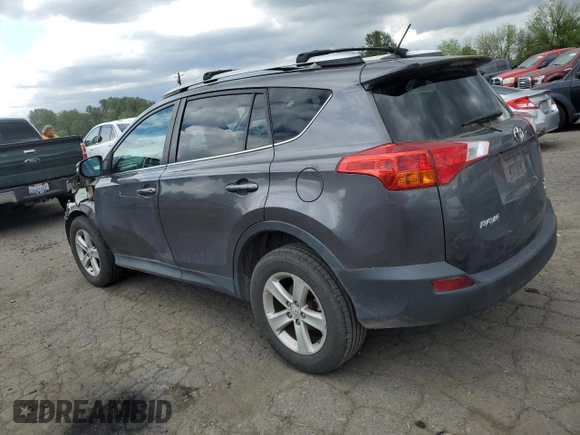 2013 Toyota RAV4 XLE with VIN 2T3RFREV7DW122189, listed as a Copart auction lot 57348125 with 142,662 mi miles and Salvage title. Bid and sale history available at DreamBid. Image 2.