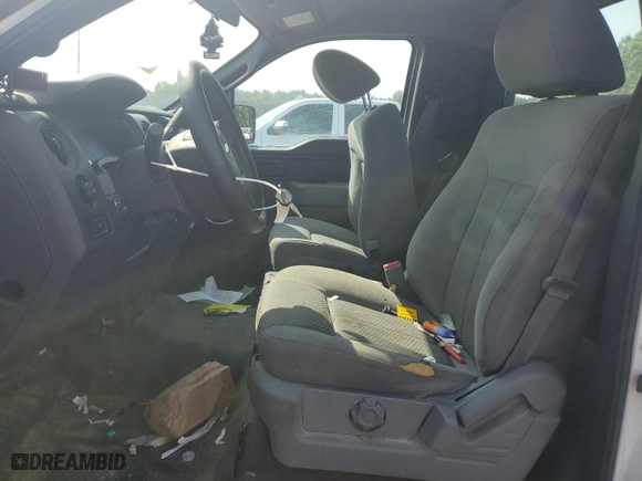 2012 Ford F-150 XL with VIN 1FTNF1CTXCKE10362, listed as a Copart auction lot 68210924 with 193,006 mi miles and Salvage Title. Bid and sale history available at carsss.com. Image 7.