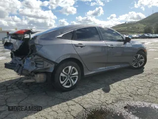 2018 Honda Civic LX with VIN 2HGFC2F58JH564476, listed as a Copart auction lot 49148625 with 83,861 mi miles and Salvage Title. Bid and sale history available at DreamBid. Image 3.