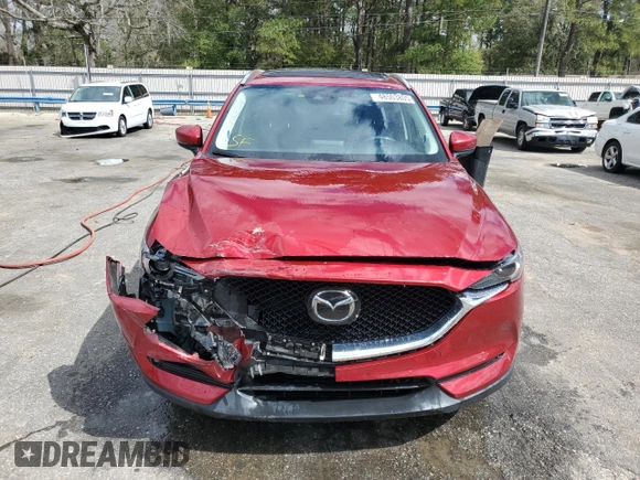 2017 Mazda CX-5 Grand Touring with VIN JM3KFADL5H0190186, listed as a Copart auction lot 48503805 with 95,223 mi miles and Salvage Title. Bid and sale history available at carsss.com. Image 5.