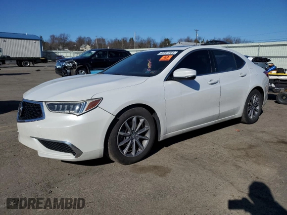 2019 Acura TLX with VIN 19UUB1F35KA002814, listed as a Copart auction lot 42057565 with 75,145 mi miles and Salvage Title. Bid and sale history available at carsss.com. Image 1.
