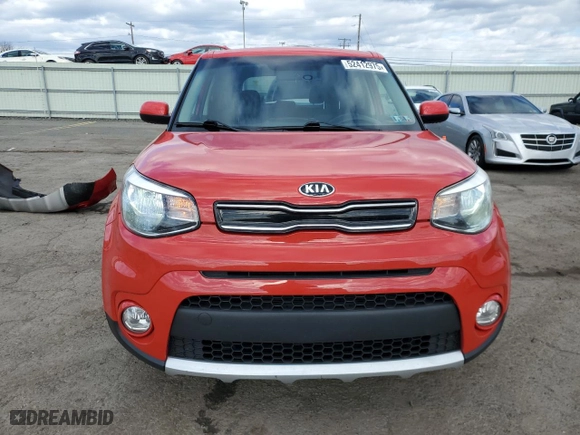 2018 Kia Soul + with VIN KNDJP3A57J7610658, listed as a Copart auction lot 52412975 with 129,255 mi miles and Salvage Title. Bid and sale history available at carsss.com. Image 5.