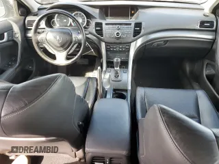 2011 Acura TSX with VIN JH4CU2F69BC015895, listed as a Copart auction lot 57551225 with 136,859 mi miles and Salvage title. Bid and sale history available at DreamBid. Image 8.