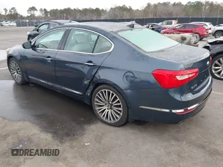 2014 Kia Cadenza Premium with VIN KNALN4D70E5122510, listed as a IAAI auction lot 41397287 with 91,130 mi miles. Bid and sale history available at carsss.com. Image 3.