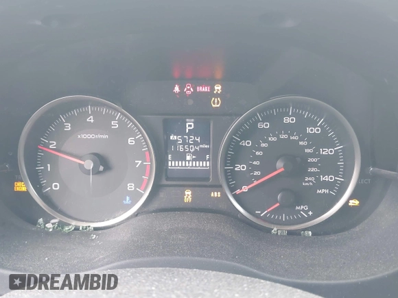 2016 Subaru Impreza Premium with VIN JF1GPAB67G8265968, listed as a IAAI auction lot 42178364 with 116,504 mi miles and . Bid and sale history available at DreamBid. Image 7.