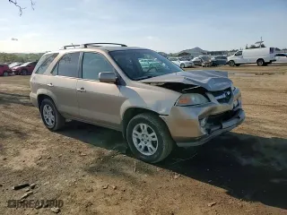 2004 Acura MDX Touring Pkg with VIN 2HNYD18614H509029, listed as a Copart auction lot 50100005 with 136,694 mi miles and Salvage Title. Bid and sale history available at carsss.com. Image 11.