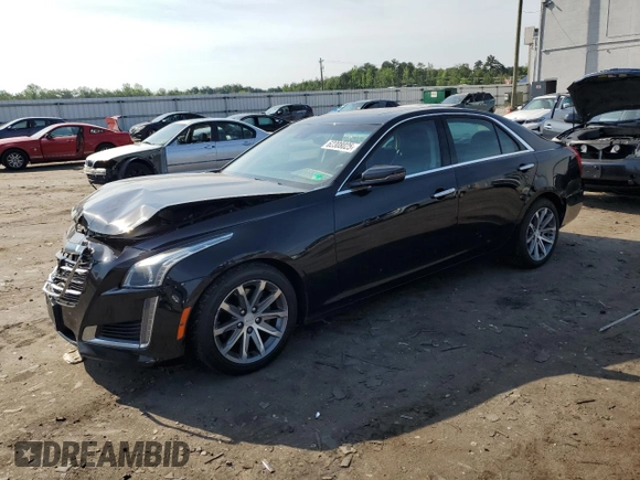 2016 Cadillac CTS Luxury Collection AWD with VIN 1G6AX5SX5G0196389, listed as a Copart auction lot 62308025 with 86,198 mi miles and Salvage title. Bid and sale history available at DreamBid. Image 1.